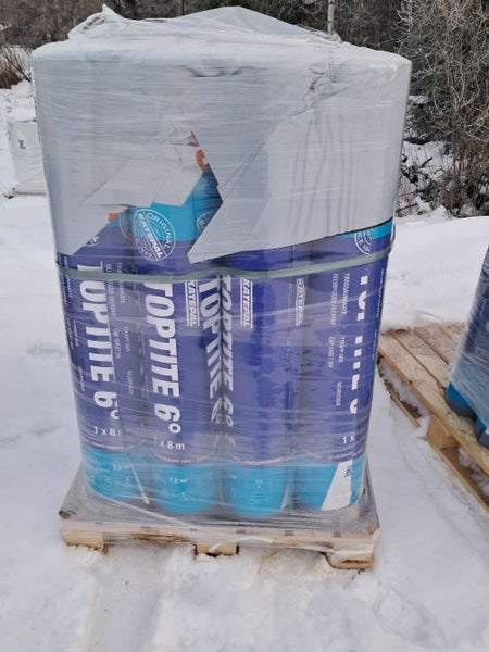 Katepal TopTite 6&deg;  tiivissaumakate 1x8m harmaa 1-laatu