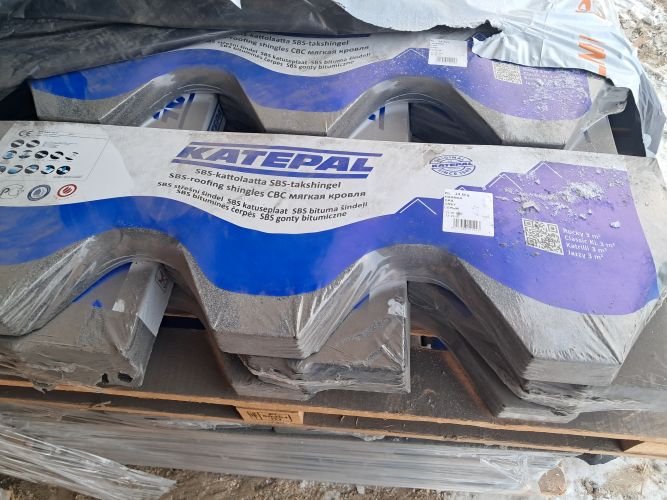 Katepal Classic KL palahuopa harmaa 3m2 1-laatu