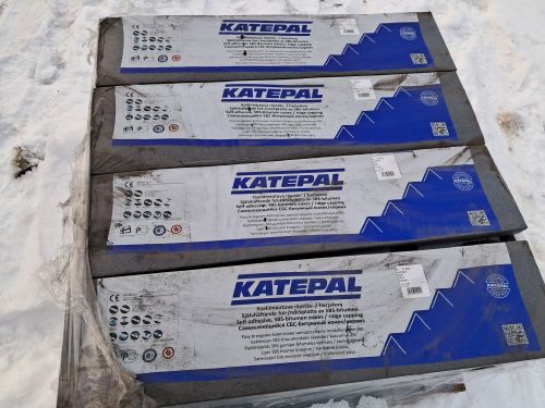 R&auml;yst&auml;slevy/harjalevy Katepal Classic KL harmaa 20/12m 1-laatu