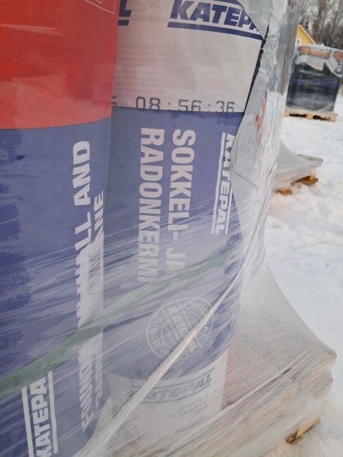 Katepal Sokkeli- ja radonkermi 0,5x10m 1-laatu